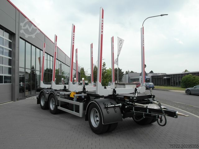 Remolque de troncos PAVIC HTA 27 68 Blatt/Blatt 3-Achser Schemel OPTIPA