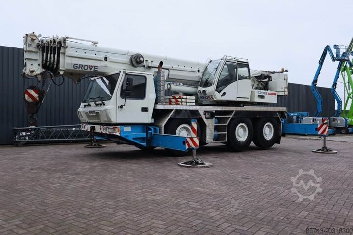 Grue tout-terrain Grove GMK3055 Diesel, 6x6x6, 55t Capacity, 43m Main Boom