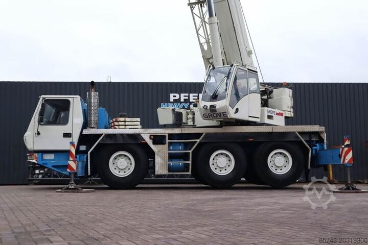 Grue tout-terrain Grove GMK3055 Diesel, 6x6x6, 55t Capacity, 43m Main Boom