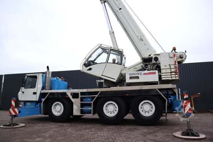 অল-টেরেইন ক্রেন Grove GMK3055 Diesel, 6x6x6, 55t Capacity, 43m Main Boom