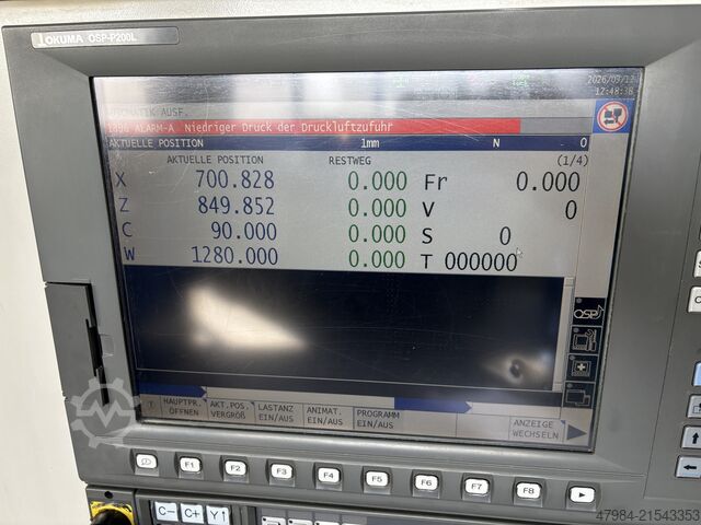 CNC svarv- och fräscenter OKUMA MULTUS B 300