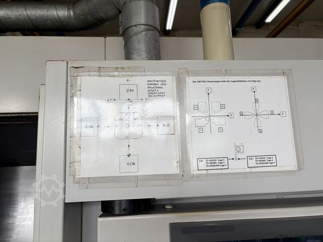 CNC svarv- och fräscenter OKUMA MULTUS B 300