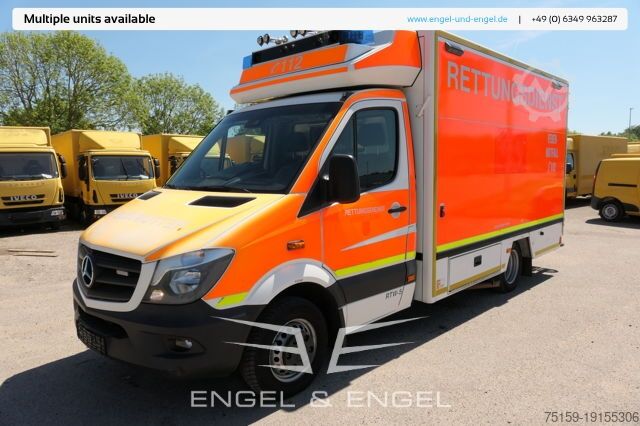 दमकल mercedes-benz Sprinter 519 CDI Klima Krankenwagen