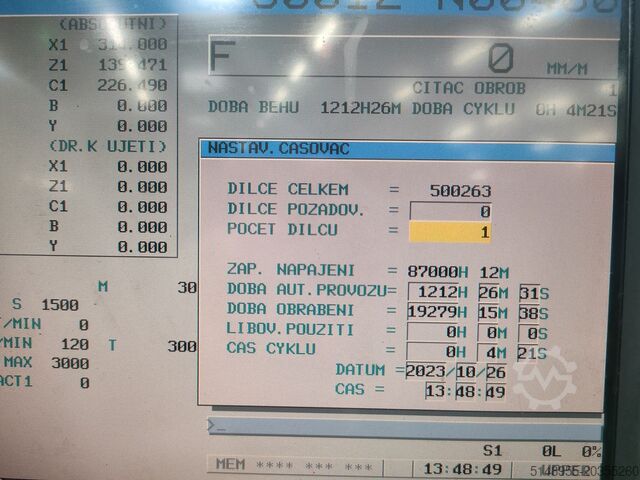 Tour CNC DOOSAN Puma TT 1800 SY