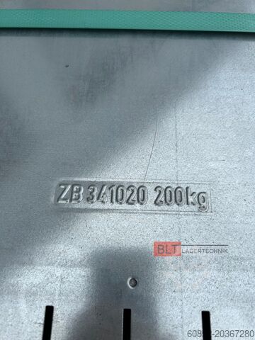 Estanterías enchufables SSI Schäfer Fachboden 200kg Belastung, 994x400mm, ZB341020