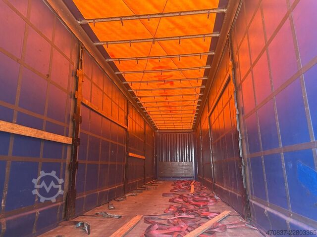 Semi-reboque aberto com lona KRONE SD / Mega / TüV 10-26