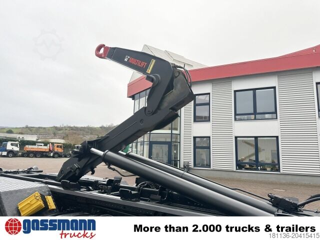 Camión portacontenedores de gancho MAN TGS 35.400 8x4 BL