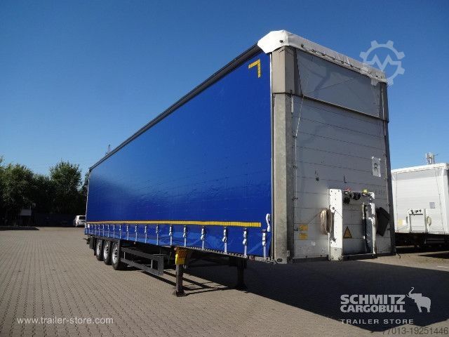 نصف مقطورة مفتوحة مع قماش القنب Schmitz Cargobull Curtainsider Varios
