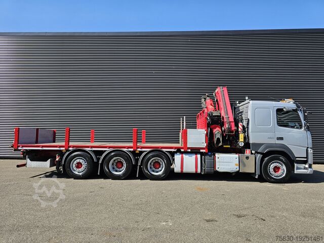 Laadplatform Volvo FM 460 8x4-4 / FASSI 36.5 t/m -8 x EXTENSION + ...