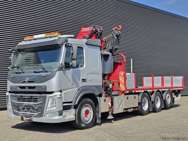 Laadplatform Volvo FM 460 8x4-4 / FASSI 36.5 t/m -8 x EXTENSION + ...