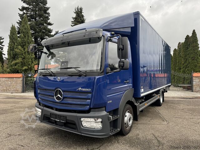 Atego 818 L sanduk 6,15 m, hidraulična platforma, klima, vazdušno ogibljenje Mercedes-Benz Atego 818 L Koffer 6,15m LBW, Klima, Luf