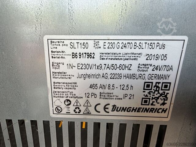 Carretilla elevadora de pie Jungheinrich ESC 214