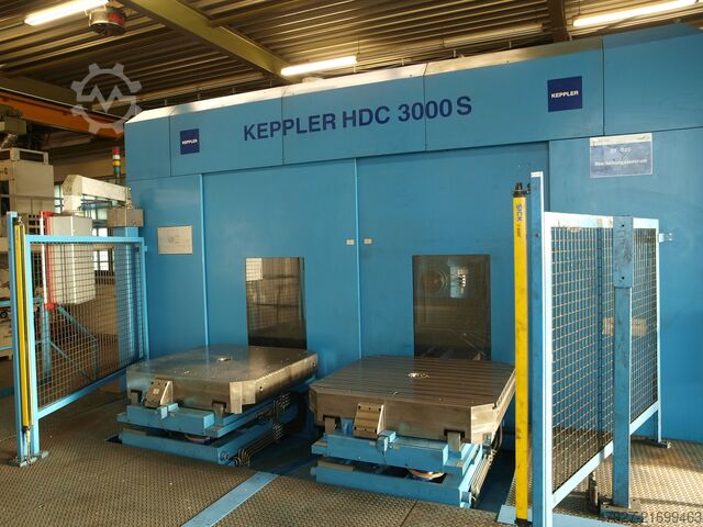 Horizontal-Bearbeitungszentrum KEPPLER HDC2000 mit 2fach Palettenwechsler