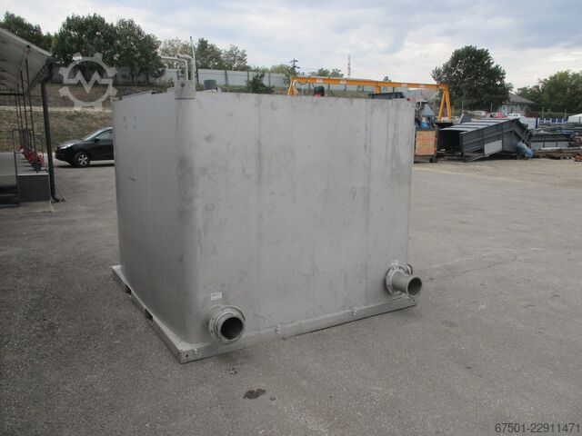  GWK 10m3 Lagerbehälter Edelstahl (3564)