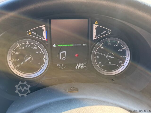 スライド式防水シート DAF LF260 Km 158.729