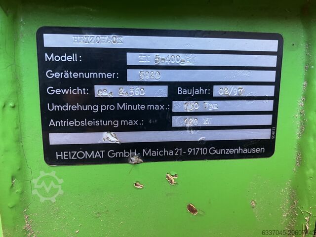 लकड़ी काटने वाला Heizohack HM 5-400 EM