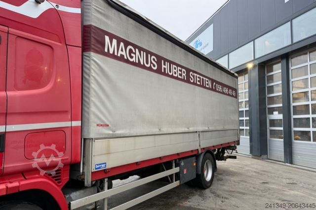 Camión plataforma con toldo SCANIA 164 580 V8 4x2