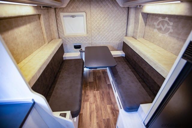 Autocaravana MEGAMOBIL Mega Lounge oder Classic 600 MAN 4x4 mit Hubbett