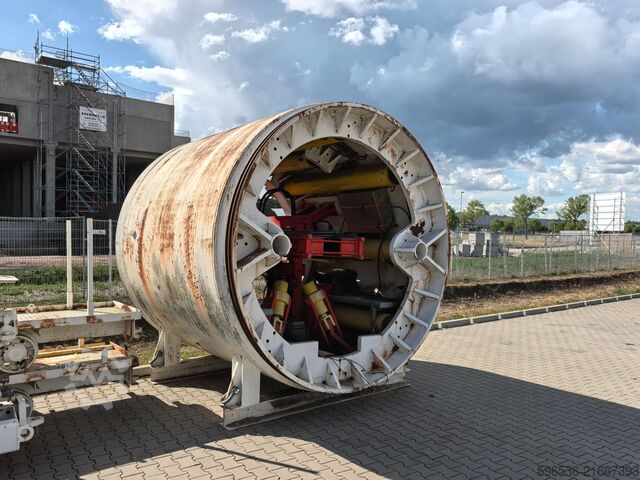 Tunnelboormachine MTS Lovat Mittelschuß mit Erektor als Pushmodul 3m