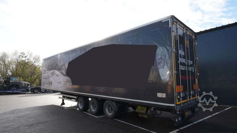 النقل المبرد / المجمد SYSTEM 3 AXLE MEGA FRIGO TRAILER DOUBLESTOCK HOT OR COLD