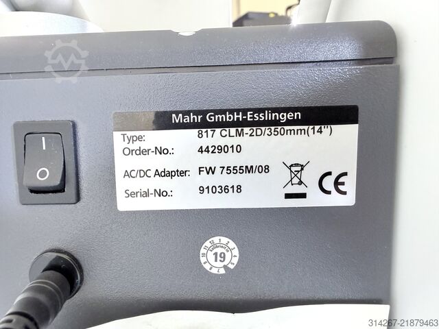 デジタル2D高さ測定器 Mahr DigiMar 817 CLM-2D
