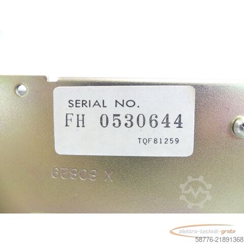 Komponenta Fanuc TR-9DK1 / A61L Bedieneinheit SN: FH0530644