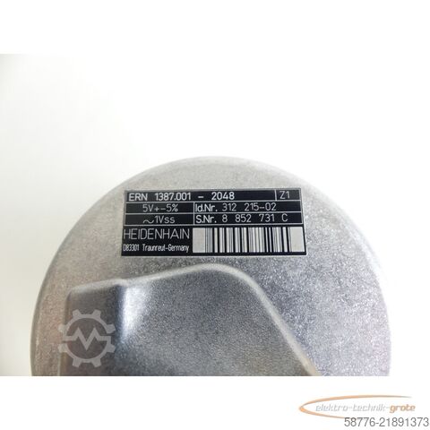 Thành phần Heidenahin Heidenhain ERN 1387.001-2048 / Z1 . 312 215-02 SN: 8852731C