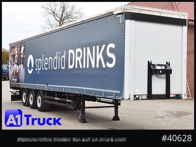 Відкритий напівпричіп з тентом SCHWARZMUELLER Speed Curtain, Getränke, Alu, Liftachse, VDI 2700