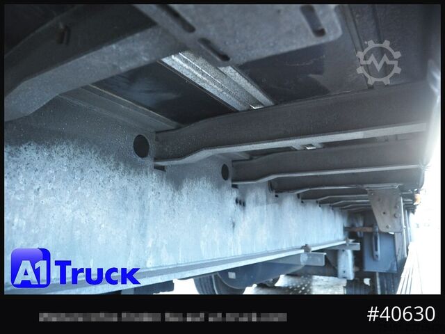 Open semitrailer with tarp SCHMITZ System Trailer, verzinkt,, Getränke VDI 2700, Ladebordwand