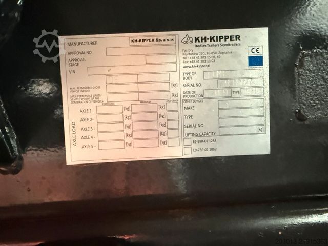 Wywrotka IVECO Tracker AD380T50 6x4 KH Kipper Bordmatik