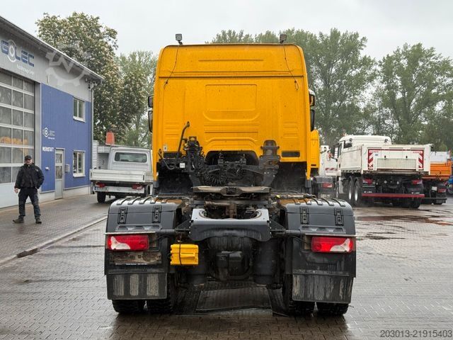Standardowy ciągnik siodłowy SCANIA 450 XT 4x4 Euro 6 SZM Kipphydraulik Blatt / Luft