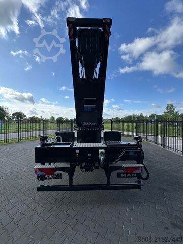 Alle terrein kraan Böcker AK 37/4000 with passenger basket, 2016, 35.076 km!