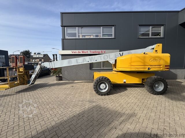 Telescopic boom lift GENIE S-65 DEUTZ DIESEL 1998, 21.81 meter working height GENIE S-65 DEUTZ DIESEL 1998 boomlift  21.81 Meter  Werkhoogte