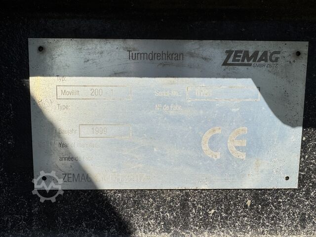 DAF 2500 zebak movilift 200-1 380v electric 1999 bouwkraan DAF 2500