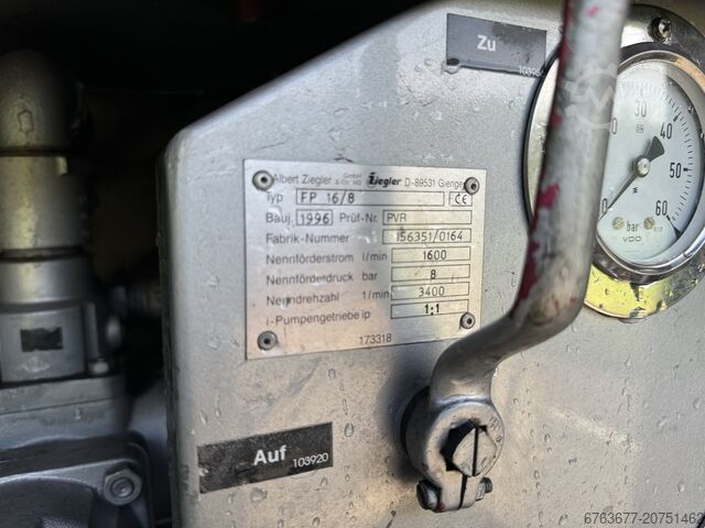 Fire truck MERCEDES 1124 EURO2 1996 MERCEDES-BENZ 1124