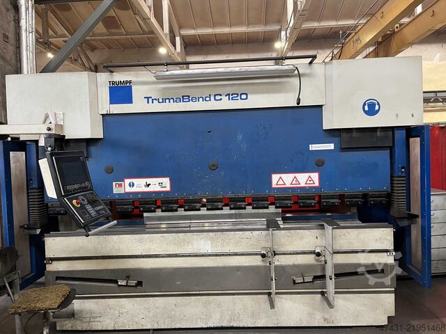 Pressbretti TRUMPF TRUBEND C120