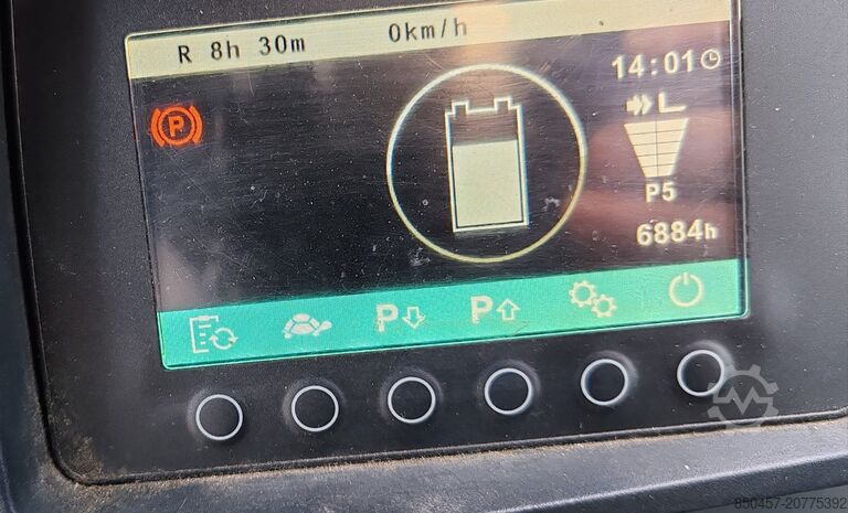 Listrik – 3 roda Jungheinrich EFG 213 LI ION 2022y/ 3.3m/ 6883h/ 4v