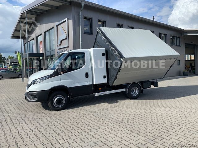 Tre-vejs tippevogn IVECO Daily 70C18HA8 3SKIPPER KISTE TRACT NAVI LED AHK