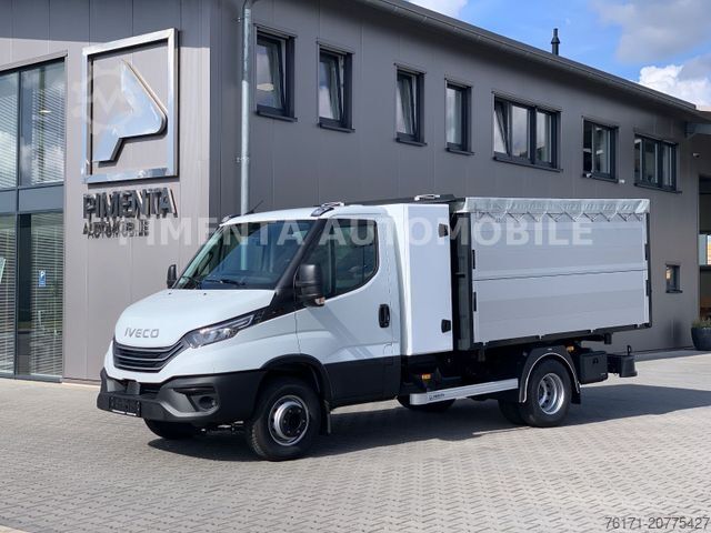 Tre-vejs tippevogn IVECO Daily 70C18HA8 3SKIPPER KISTE TRACT NAVI LED AHK
