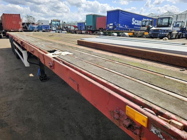 Flachbett RENDERS ROC 12.27 | 3 AXLE FLATBED | HARWOODEN FLOOR | ...