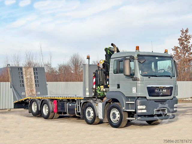 Takelwagen MAN TGS 35.360 * FASSI F150 A.22 + FUNK* TOPZUSTAND