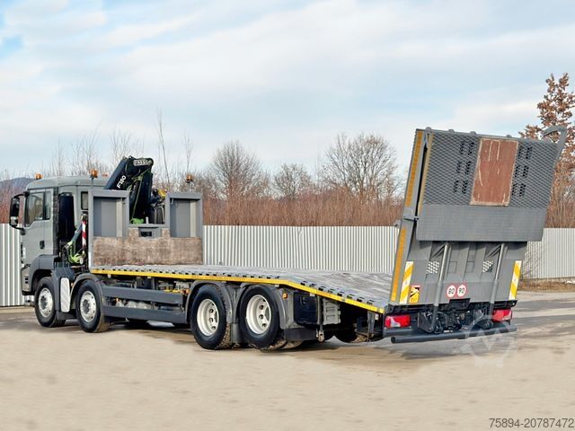 Takelwagen MAN TGS 35.360 * FASSI F150 A.22 + FUNK* TOPZUSTAND