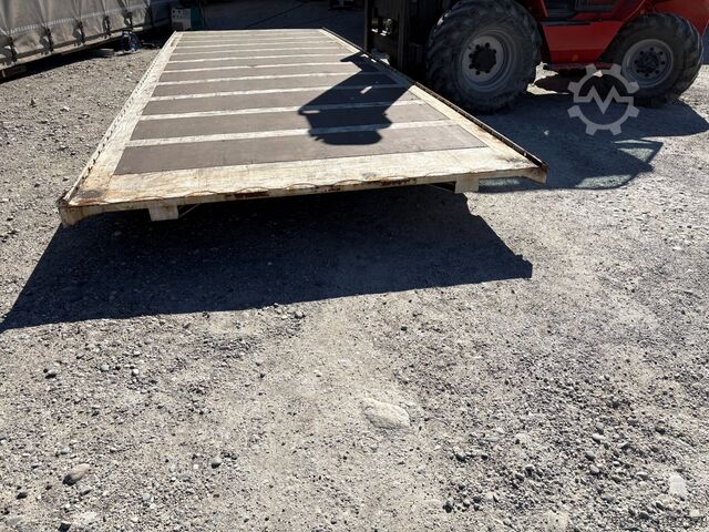 Swap body open Krone 7,82m Anschlagleiste gelocht / Niedrig