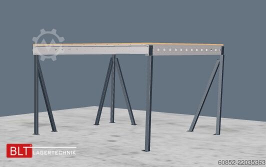 存储平台 5x5m Lagerbühne , Belastung : 500kg/qm Unterkante: 3m ,ca. 25qm , Systembühne