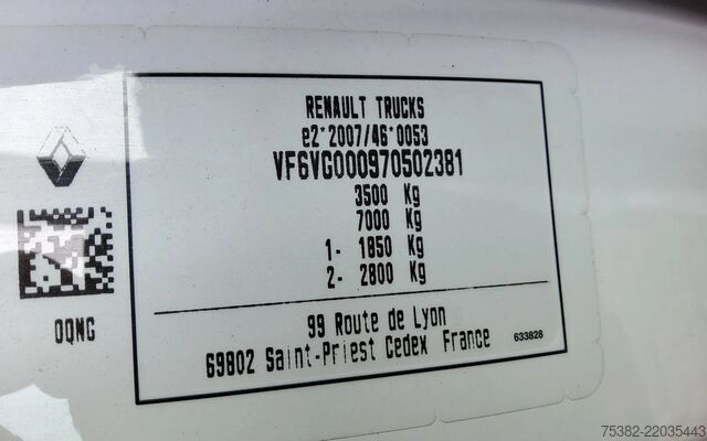 Suitcase Renault Master 165.35 - VTV-98-F & OT-79-TP - BE COMBI ...