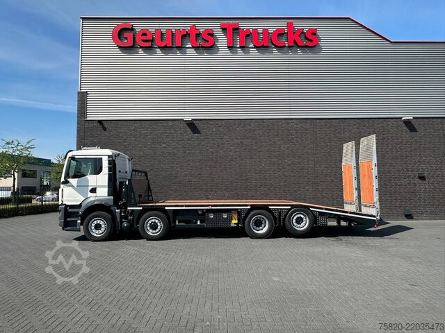 Dostavno vozilo za prijevoz automobila MAN TGS 35.520 8X2 OPRIJWAGEN/MACHINE TRANSPORTER/P...