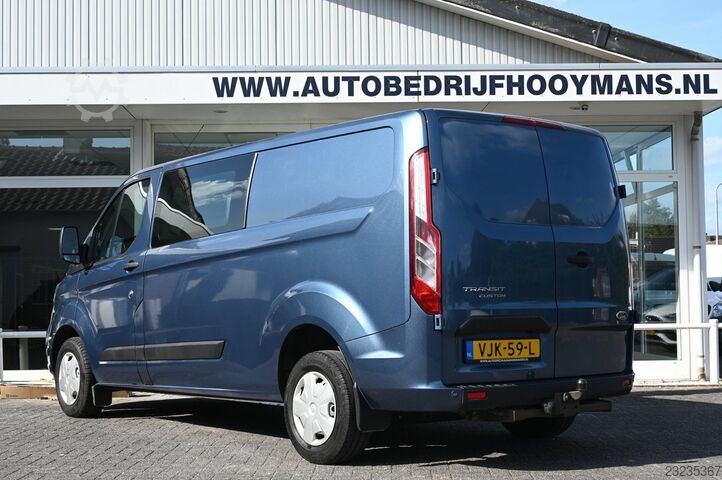 Ford Transit Custom 300 2.0 TDCI L2H1 Trend, dviguba kabina, 6 sėdimų vietų, „CarPlay“, vilkimo kabl Ford Transit Custom 300 2.0 TDCI L2H1 Trend DC 6 Zit...