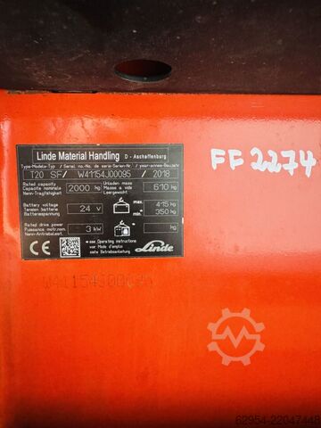  Linde T 20 SF Batterie Bj.24