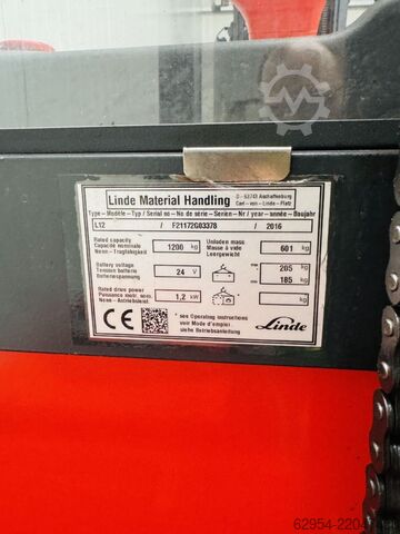  Linde L 12 kurze Gabel 1000mm