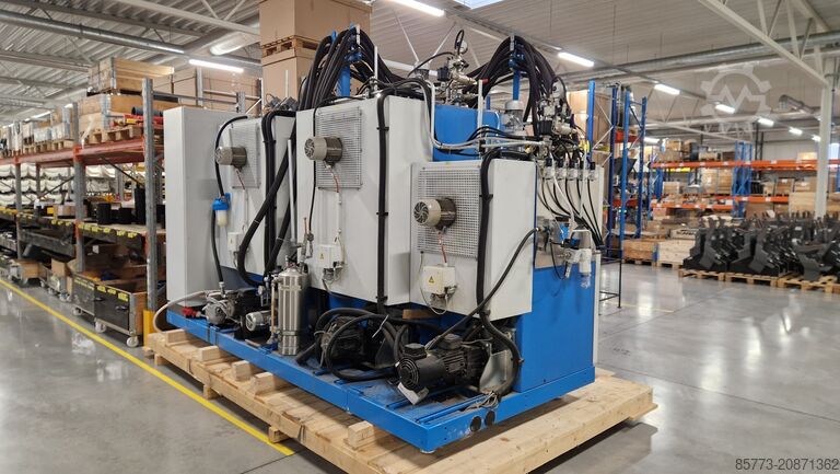 Poliuretāna apstrādes iekārta Hennecke ELASTOLINE F elastomer casting machine